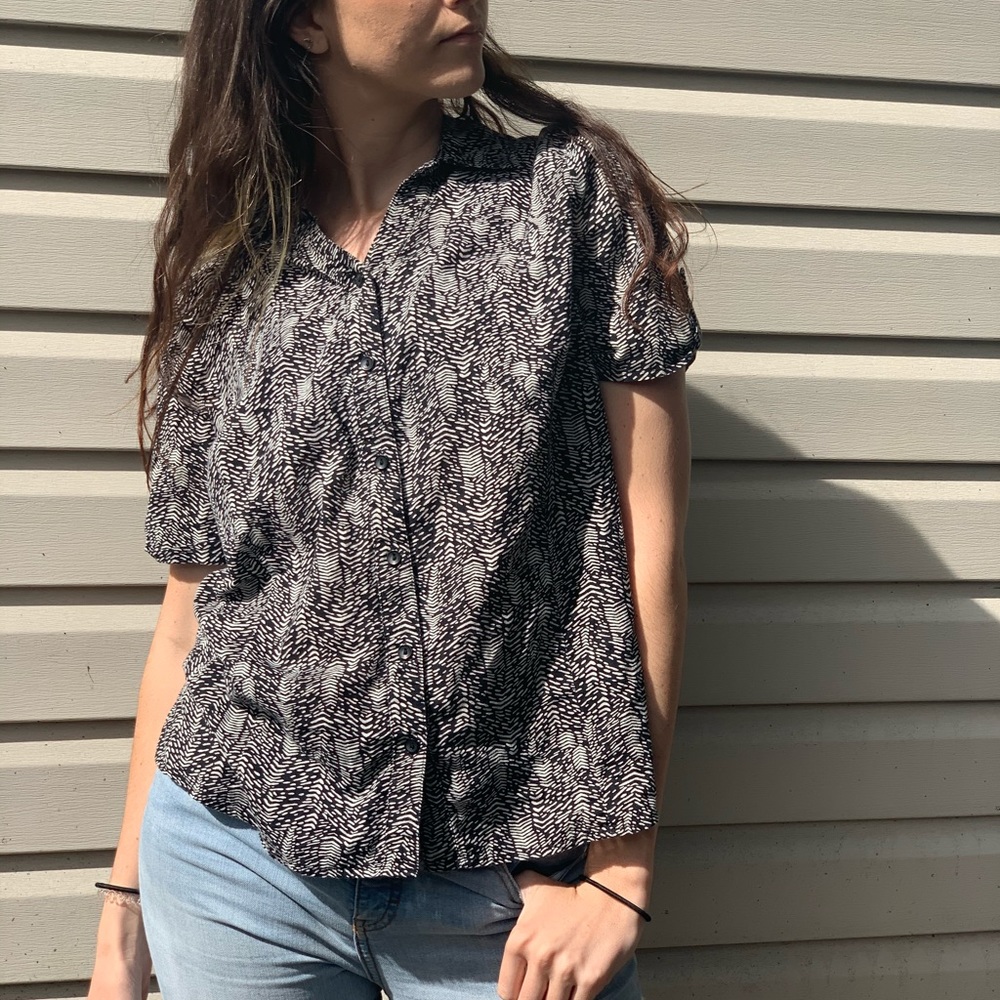 White Stag Collared Shirt